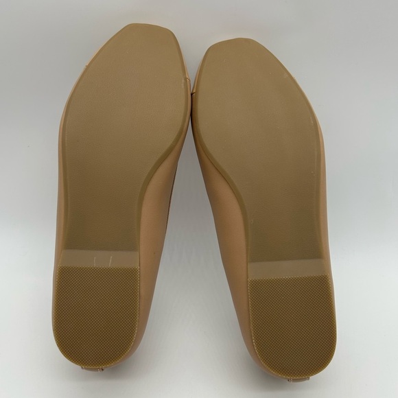 DV by Dolce Vita Moxy Nude Beige Patent Ballet Vegan Flats Women’s Size 10 NIB - Picture 9 of 11